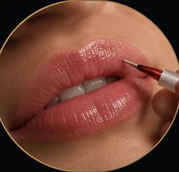 Maquillaje semipermanente de labios